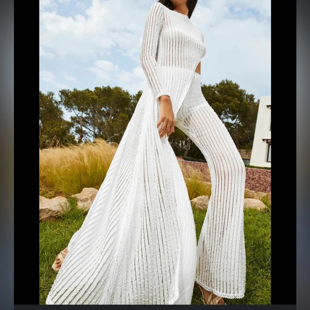 Charo Ruiz Elegant White top - Picture 1 of 2